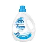 (Кол-во в коробке 8 шт) iLiFE Отбеливающий гель для стирки с энзимами 2 кг